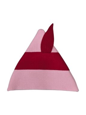 Hanna Andersson Elf Movie Jovie Pink Red Cotton Hat Costume Christmas Kids S/M